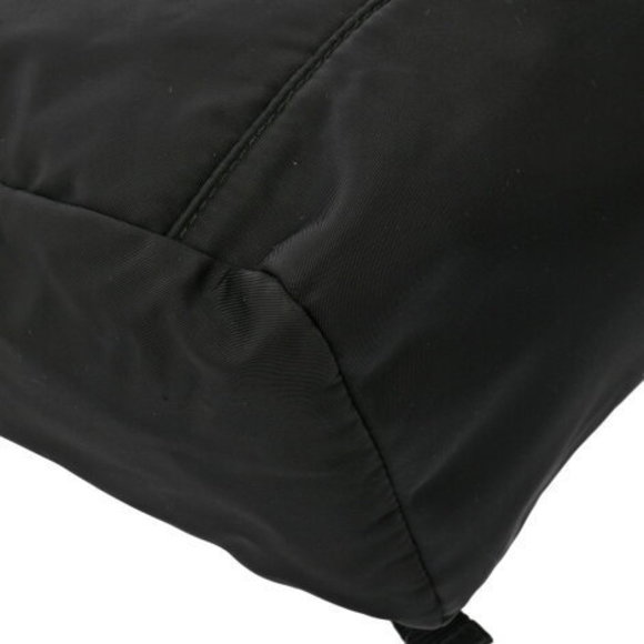 PRADA Re Nylon Saffiano Leather Black Nylon Shoulder Bag - Picture 7 of 12